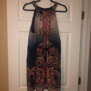 Haulter Illusion Dress